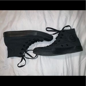 BLACK HIGH TOP CONVERSE